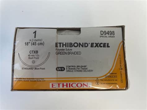 New Ethicon D Ethibond Excel Sutures Ctxb In Disposables