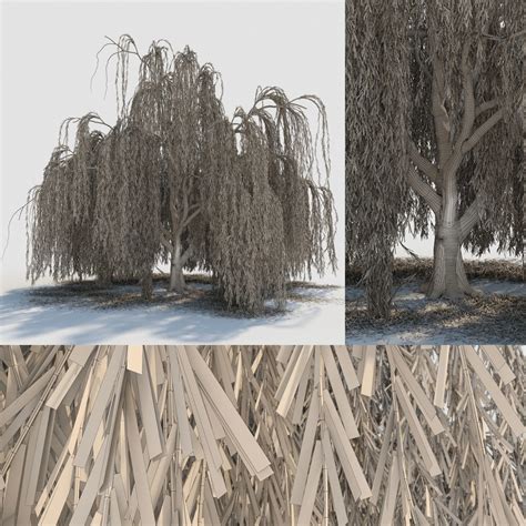 weeping willow tree - FlippedNormals