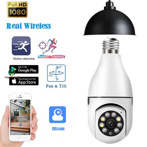 E27 Cctv Camera Hd 1080p 360 De Rastreamento Automático Ip Wi fi