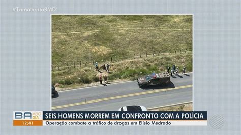 Seis homens morrem após confronto policiais militares em operação