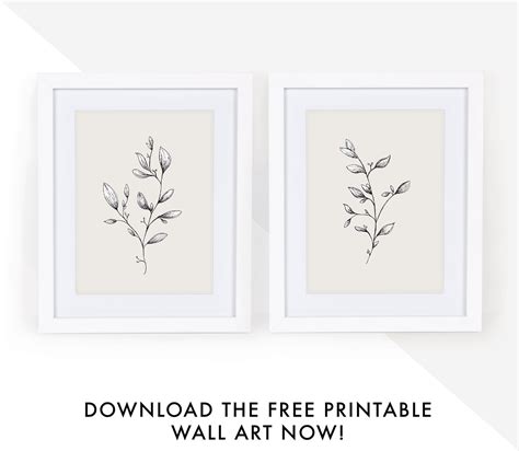 FREE PRINTABLE WALL ART - By Sophia Lee