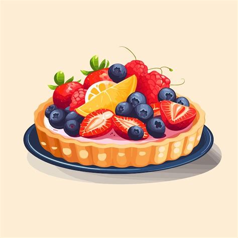 Dessert Sucr Dans Un Style Aquarelle Clip Art Aquarelle Ensemble De