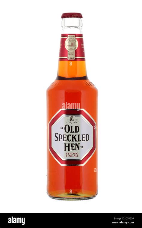 Old Speckled Hen Bottle Ale Morland Stock Photo Alamy