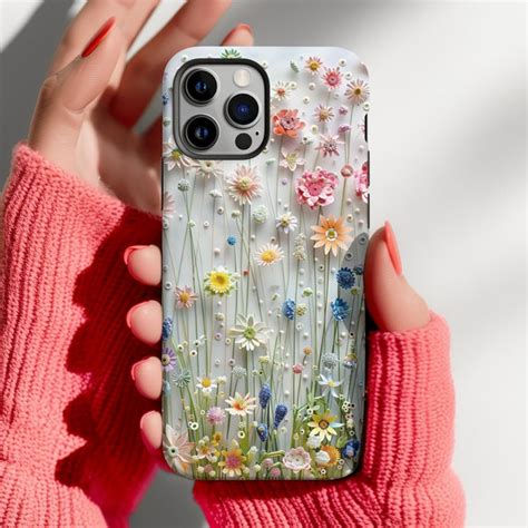 Pressed Flower Phone Case Etsy