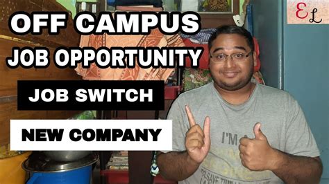 How To Find Off Campus Job Opportunities How To Switch Jobs