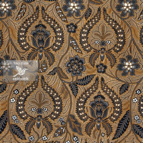 Jual Kain Batik Kualitas Ekspor Motif Klasik Bunga Kratonan