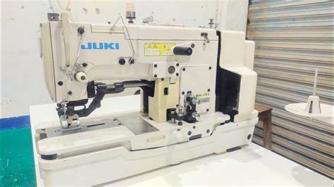 Juki Lbh Original New Condition Manual Button Holes Machine