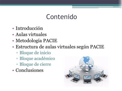 Estructura De Las Aulas Virtuales Seg N Pacie Ppt