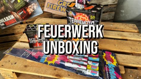 Feuerwerk Unboxing Beisel Pyrotechnik Feuerwerkstraume Youtube