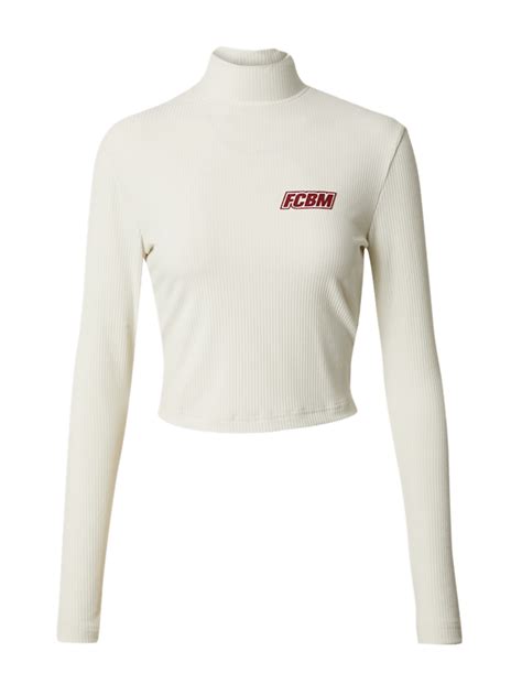 Damen Turtleneck Fcbm Wei Offizieller Fc Bayern Store