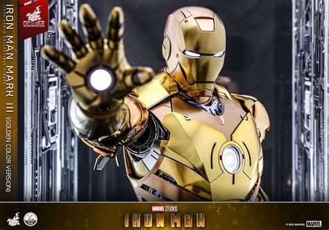 Hot Toys lança Homem de Ferro Mark III Dourado na escala 1 4 limitado a 300 peças no mundo