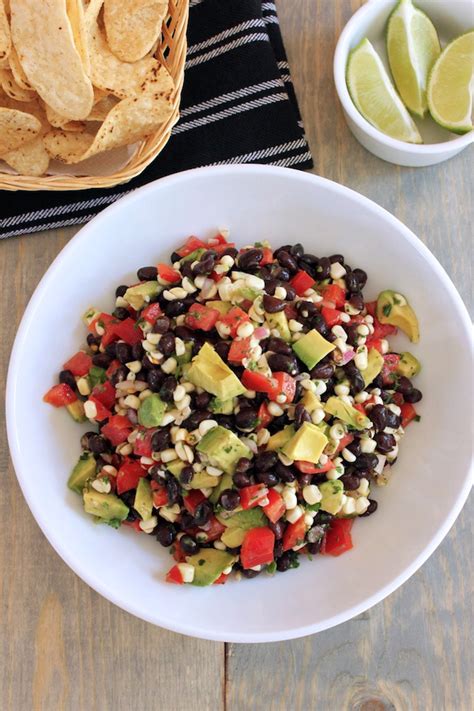 Black Bean Corn And Avocado Salad Green Valley Kitchen