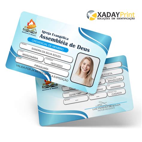 Carteirinhas De PVC Personalizadas Carteirinhas De Membro Para Igrejas