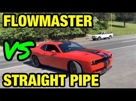 Dodge Challenger Hellcat L Supercharged Hemi V Flowmaster Super