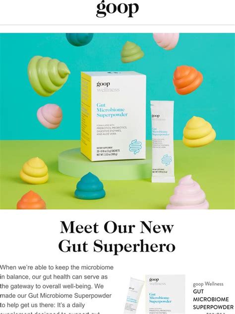 Goop Introducing Our New Gut Microbiome Superpowder Milled