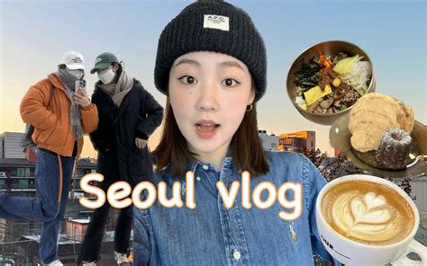 首尔vlog🤩久违的出国旅行 幸福逛吃买 麦麦麦颗粒 麦麦麦颗粒 哔哩哔哩视频