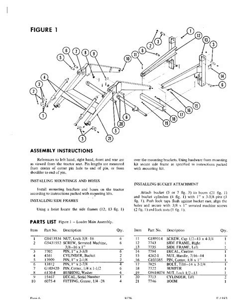 Kubota 1200 Loader Master Parts Manual Manuals Online