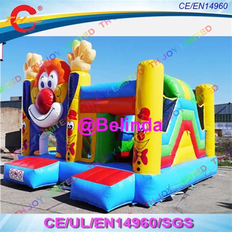 Free Shipping Inflatable Clown Bouncy Castle Inflatable Clown Jumping