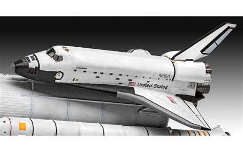 Space Shuttle With Booster Rockets 40th Anniversary Revell 05674