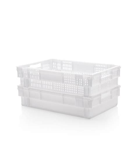 Caja Apilable Semiencajable 21 Litros 600x 400 X 200 Mm FAMESA DENOX