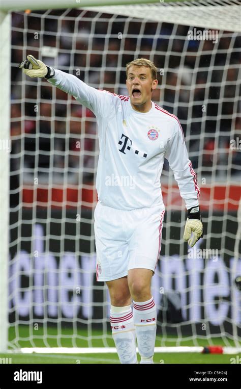 Goalkeeper Manuel Neuer Fc Bayern Munchen Muenchen Munich Stock