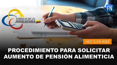 Solicitar Aumento De Pensión Alimenticia Consultasec