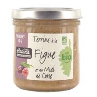 Terrine bio figue miel CHARLES ANTONA le pot de 140 g à Prix Carrefour