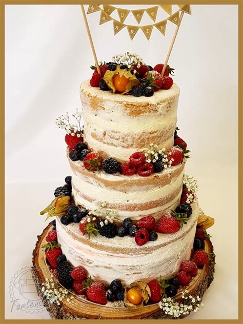 Naked Cake Torte Im Evakost M Tortendeko Shop Bovenden