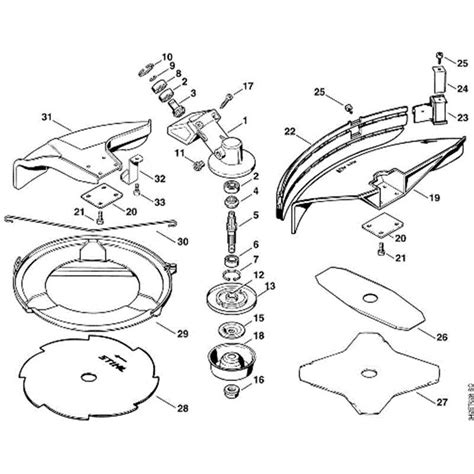 Exploring The Components Of Stihl KM111R With An Illustrative Parts Diagram