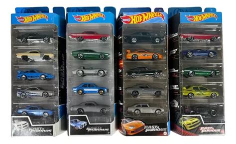 Coleccion De Cuatro Hot Wheels Pack Fast Furious Meses sin interés