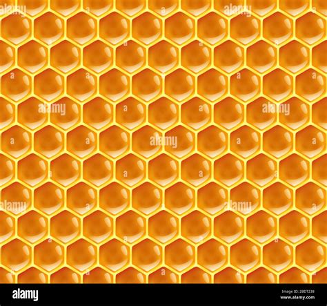 Fondo De Textura Panal De Abeja Sin Costuras Ilustraci N Vectorial