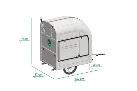 Wide Path Camper - Bicycle Camper white » Widepathcamper