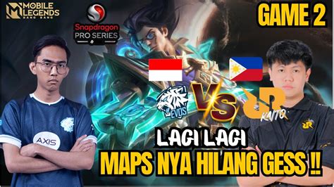 MANIAC INI BENCANA BRANZ MANA BRANZ ID EVOS VS RRQ PH GAME 2