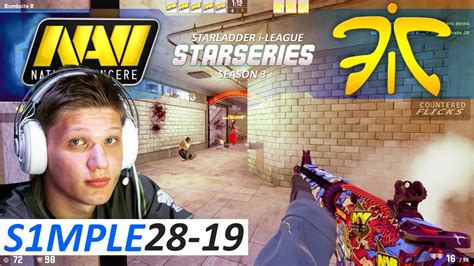 S Mple Fnatic Vs Navi Overpass Cs Go Sl I League Starseries