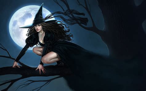 Enchanted Witch Hd Fantasy Wallpaper By Aly Fell