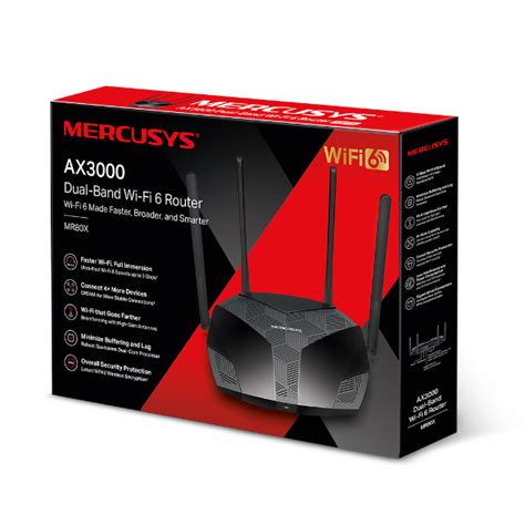 MR80X AX3000 Dual Band Wi Fi 6 Router Welcome To MERCUSYS