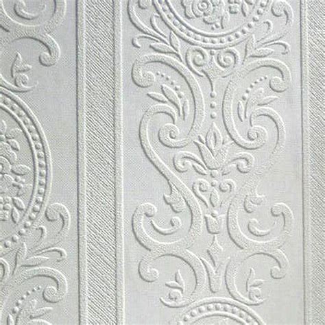 Anaglypta Louisa Paintable Wallpaper 437 Rd750 The Home Depot