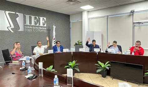 Celebra Consejo General Del Ieebc Su Sesi N Extraordinaria N Mero