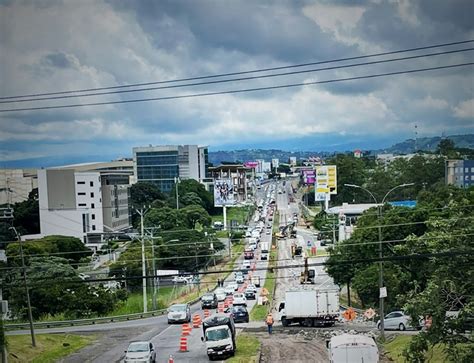 Ojo choferes Así opera el tránsito por la radial de Alajuela por arreglos