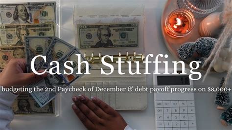 Cash Stuffing 620 December No 2 Cash Envelopes Debt Payoff Progress Snowball Method