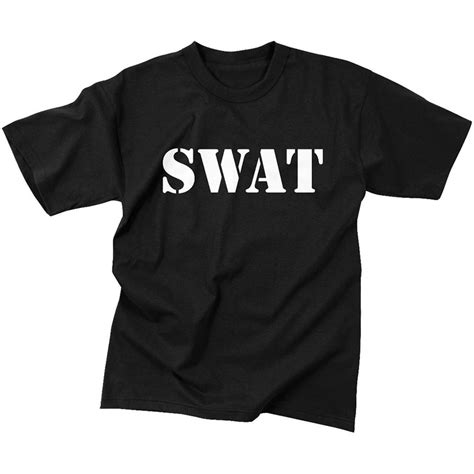 Mens Swat 2 Sided T Shirt Camouflage Ca