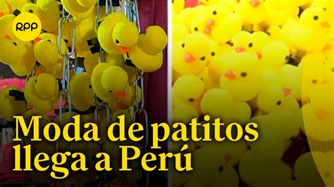 Cercado de Lima Moda de patitos en la cabeza llega al Perú YouTube