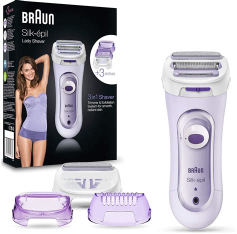 Braun Silk épil 5 Lady Shaver 3 In 1 Electric Shaver Trimmer And Exfoliation System With