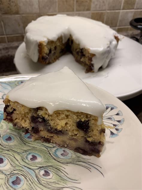 Blueberry Cornmeal Tea Cake Rslowcooking