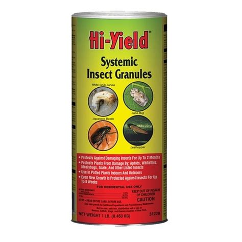 Hi Yield 31228 Systemic Insect Granules 1 Lbs