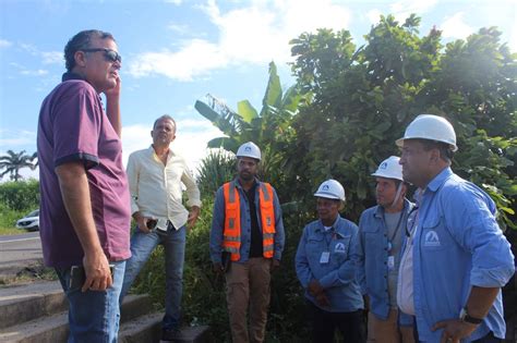 T Cnicos Da Emasa E Bahiag S Atuam Em Conjunto Para Concluir Travessia