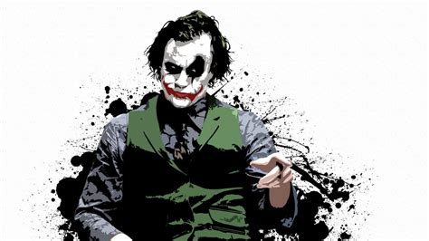 Wallpaper 1920x1080 Px Batman Joker Messenjahmatt Paint Splatter The Dark Knight