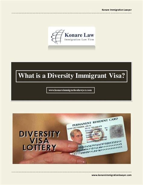 What Is A Diversity Immigrant Visa