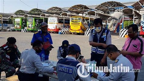 Pasca Sebulan Beroperasi Kembali Terminal Purabaya Sepi Penumpang