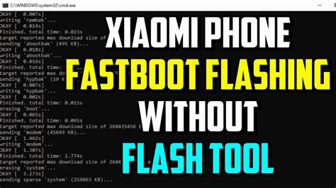 Fastboot Flash Xiaomi without Flash tool / GSM Helpful: Your Ultimate ...